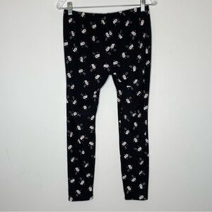 Apt. 9 Black Ghost Print Halloween Leggings